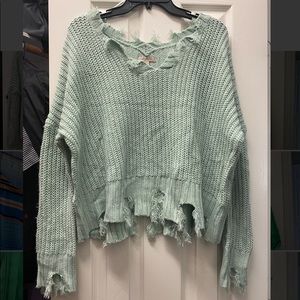 Distressed Sweater